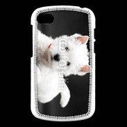 Coque Blackberry Q10 Chiot blanc 5