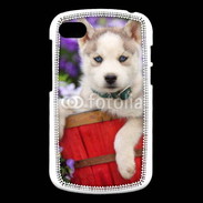 Coque Blackberry Q10 Portrait chiot Husky de Sibérie 1