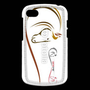 Coque Blackberry Q10 Illustration cheval 5