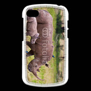 Coque Blackberry Q10 Rhinocéros et son petit