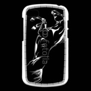 Coque Blackberry Q10 Illustration cheval noir