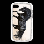 Coque Blackberry Q10 Cheval noir au galop 5