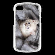 Coque Blackberry Q10 Chaton aux yeux bleus 10