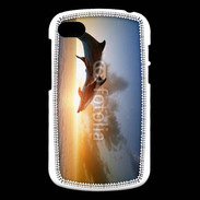 Coque Blackberry Q10 Saut de dauphin au couché de soleil