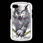 Coque Blackberry Q10 Loup en dessin 100