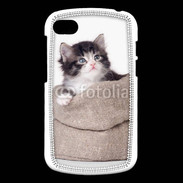 Coque Blackberry Q10 Chaton dans un sac