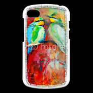 Coque Blackberry Q10 Oiseaux en peinture