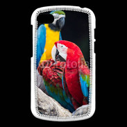 Coque Blackberry Q10 Macaw vert et rouge 76