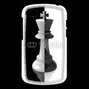 Coque Blackberry Q10 Roi d'échec noir et blanc