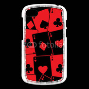 Coque Blackberry Q10 Cartes rouges et noires 5