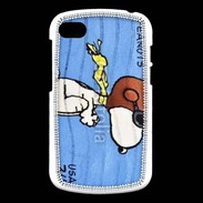 Coque Blackberry Q10 Snoopy timbre poste