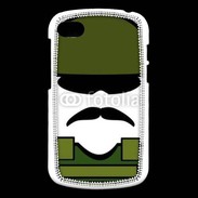 Coque Blackberry Q10 Moustache militaire