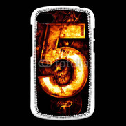 Coque Blackberry Q10 Cinq en feu