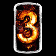 Coque Blackberry Q10 Trois en feu