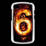 Coque Blackberry Q10 Six en feu