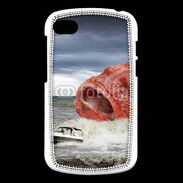Coque Blackberry Q10 Enorme poisson chassant bateau de pêcheurs