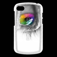 Coque Blackberry Q10 Oeil Multicouleurs 75