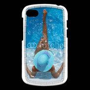 Coque Blackberry Q10 Femme à la piscine