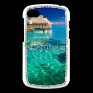Coque Blackberry Q10 Bungalow sur l'eau des tropiques