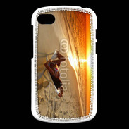 Coque Blackberry Q10 Couché de soleil agréable sur la plage