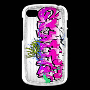Coque Blackberry Q10 Graffiti wall background, urban art 1000