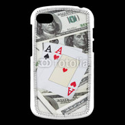 Coque Blackberry Q10 Paire d'as au poker 2