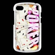 Coque Blackberry Q10 Poker and fire 1