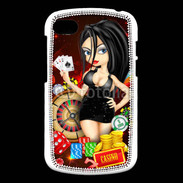 Coque Blackberry Q10 Lady au casino