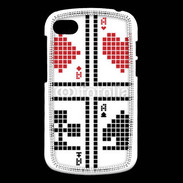 Coque Blackberry Q10 Pixel card