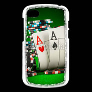 Coque Blackberry Q10 Paire d'As au poker 75