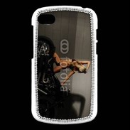 Coque Blackberry Q10 Femme sexy moto 3