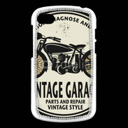 Coque Blackberry Q10 Moto vintage Garage