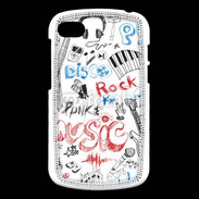Coque Blackberry Q10 Eléments de musique en dessin