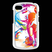 Coque Blackberry Q10 Joueur de basket en dessin