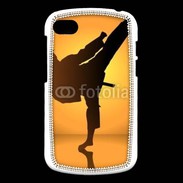 Coque Blackberry Q10 Silhouette de karatéka