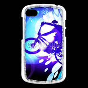 Coque Blackberry Q10 Illustration BMX bleu