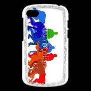 Coque Blackberry Q10 Illustration mêlée de rugby