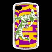 Coque Blackberry Q10 Poster rugby sur fond jaune
