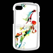 Coque Blackberry Q10 Gardien de football en couleurs 500