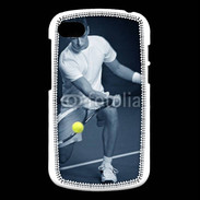 Coque Blackberry Q10 Tennis en noir et blanc 75