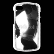 Coque Blackberry Q10 Lingerie noir et blanc