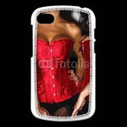 Coque Blackberry Q10 Belles et sexy en noir et rouge