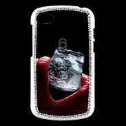 Coque Blackberry Q10 Bouche sexy avec glaçon