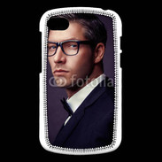 Coque Blackberry Q10 Homme charmant en costume et lunettes