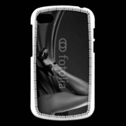 Coque Blackberry Q10 Jambe sexy en noir et blanc 10