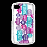 Coque Blackberry Q10 Nuage de mots sexy