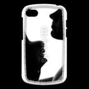 Coque Blackberry Q10 Couple en noir et blanc 10
