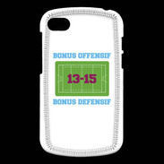 Coque Blackberry Q10 Bonus Offensif-Défensif Blanc