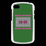 Coque Blackberry Q10 Bonus Offensif-Défensif Vert