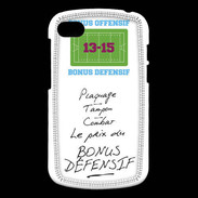 Coque Blackberry Q10 Plaquage Bonus offensif-défensif Blanc
